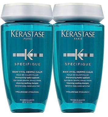 Kérastase, Spezial-Shampoo für entspannende Dermokalbäder, Vital-Shampoo, Duo, 250 ml