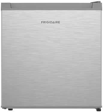 Frigidaire Retro Compact Mini Fridge with Freezer Compartment, Chrome Handles, Built-in Water Dispenser, (1.8 cu ft)