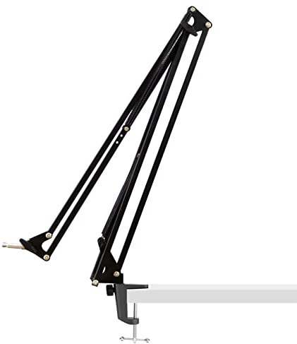 Youshares Yeti X Mikrofonständer mit Pop-Filter – Mikrofonständer mit beflockter Schaumstoff-Windschutzscheibe für blaues Yeti X-Mikrofon (47 cm + 50,8 cm)