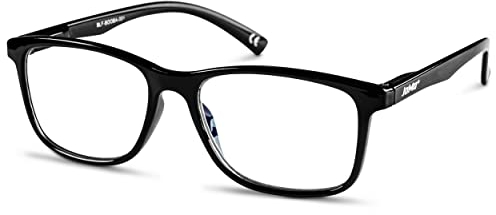 JaMa+ | Das Original | Blaulichtfilter Brille für Damen und Herren - Unisex - inkl. Etui - Blaufilter Brille für PC, TV, Gaming & Handy - UV 400 Schutz - schonend für das Auge