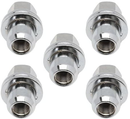 ZEALfix 5 dadi per ruote in alluminio compatibili con Defender L663 Discovery 3 4 5 LR068126 RRD500510, dadi per ruote in acciaio inossidabile per Range Rover L322 L405 Range Rover Sport L320 L494, ac