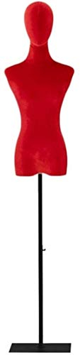Professionelles Mannequin-Körper-Schneiderin-Modell, die Höhe kann angepasst Werden, EIN schwarzes Samt-Dummy-Modell-Männchen (Farbe: C: goldenes Dreieck, Größe: klein)
