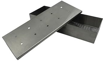 GrillGott Affumicatore in acciaio inox, affumicatore per barbecue a gas, affumicatura con trucioli di legno