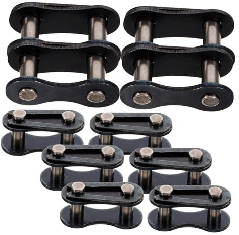 ABOOFAN 10piezas Hebilla De Cadena De Bicicleta Eslabón De Cadena De Bicicleta Eslabones De Cadena De Rodillo De Bicicleta Para Reparación De Material De Accesorios De De