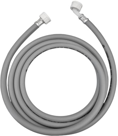 Linxor - Tuyau d'arrivée d'eau universel pour machine à laver, lave vaisselle - Gris - 2,5 m