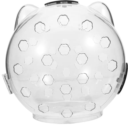 CLISPEED Cat Hood Kitten Helmet Bite Cat Astronaut Helmet Grooming Head Cover in Large