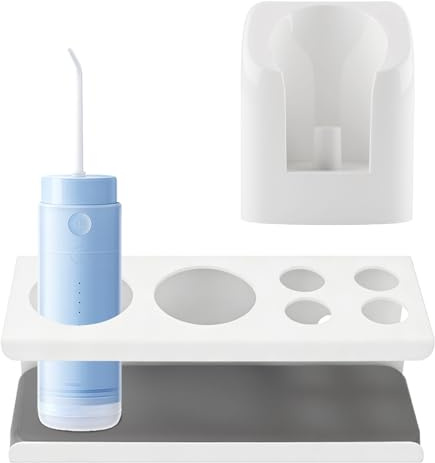 Oral-B Chargeur pour Brosse à Dents et Support Mural Adhésif | Électrique Oral-B Braun Prise EU Station Pour Braun Oral-B 3757 Pro Vitality Plus Genius X iO3 iO4 iO5 iO6 Smart 4000 5000