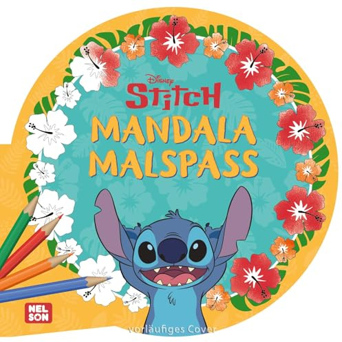Disney Kreative Beschäftigung: Stitch: Mandala-Malspaß: Mit 80 lustigen Motiven