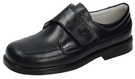 YOWAS 6893 Zapatos de Comunión para Niño en Piel Color Marino, Fabricados en España NIÑO Zapato COMUNIÓN Marino 35