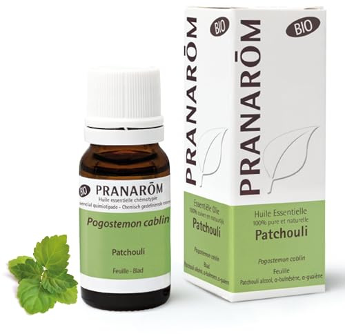 Pranarôm Patchouli Bio Huile Essentielle Pogostemon cablin Feuille HECT 10 ml