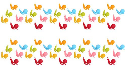 Porte-sachet de thé Silicone mignon escargot verre à vin marqueurs de boisson pour tasse boisson marqueurs de barre 10 sac