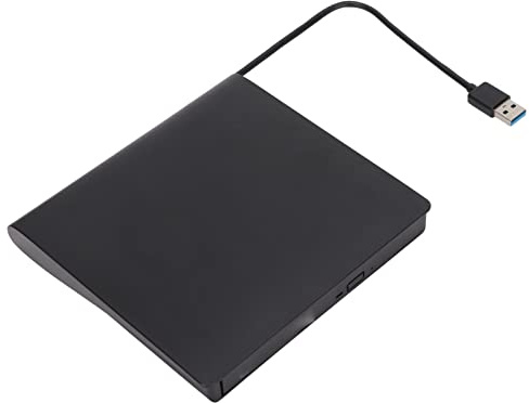 Extern CD-Enhet, USB 3.0 Bärbar DVD/CD-RW-Enhet CD-brännare för Bärbara Datorer, Ultratunn Extern Optisk Enhet för Stationära Datorer