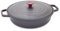 RISOLI'’ | VINUM, Tegame Antiaderente per Induzione Ø28cm, con Coperchio in Fusione, Slow Cooking, in Alluminio Fuso Riciclato, Made in Italy