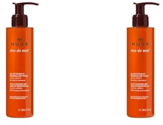 Nuxe Reve De Miel Cleansing und Makeup Removing, 200 ml Unparfümiert (Packung mit 2)