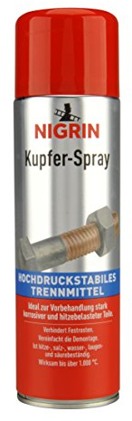 NIGRIN RepairTec Kupferspray, vereinfacht die Demontage, Trennmittel, 500 ml