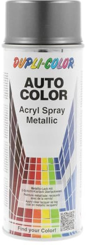 DUPLI-COLOR 576850 Auto-Color-Spray 70-0230, 400 ml, Grau Metallic