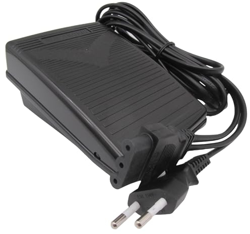CKPSMS Marke -Fußpedal#033770217 220 V Kompatibel mit/Ersatz für Marke Janome 104D,644D,734D,744D,900CPX,1000CPX Cover Pro Marke Pfaff 1020,1030,1040,1122,1132,1142 Hobby,4752 Hobbylock