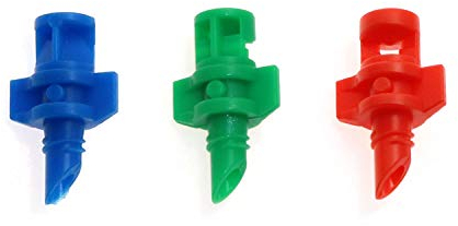 Maxmoral 60 stücke Wasser Spray Misting Sprinkler Düse 90/180/360 Grad Micro Garten Wasser Spray Misting Düse Sprinkler Sprüher Rasen Bewässerung Kit