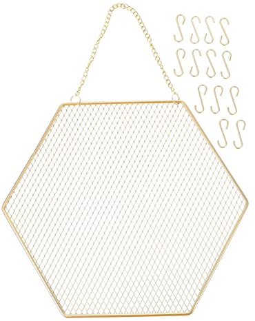 Cabilock 1 Satz Wand-schmuck-rack Halsketten-organizer Zum Aufhängen An Der Wand Schmuckständer Hängender Schmuckorganisator Wandschmuckhalter Wandhalterung Eisen Ohrring Bolzenhalter