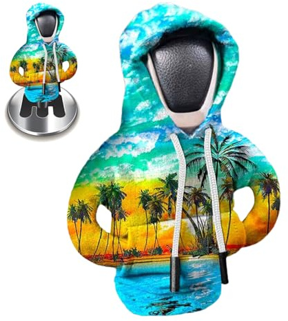 Anulely Schaltknauf Hoodie, Schalthebel Hoodie Fürs Auto, Gangschaltung Hoodie Abdeckung, Lustige Hoodies Schalthebel Dekoration, Auto Schalthebel Zubehör