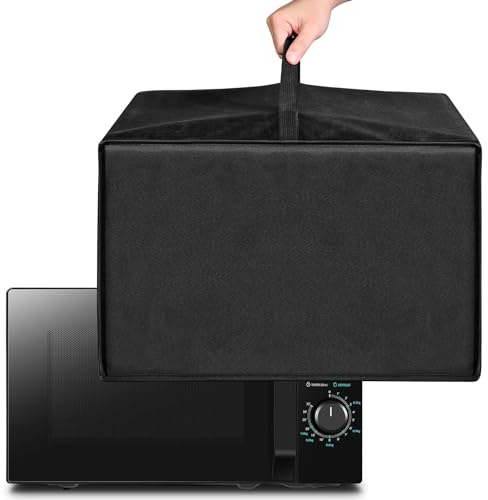 Hitzebeständige, Wasserdichte, Universelle Staubschutz für Mikrowelle, für Toshiba MV-AM20T Mikrowelle, MW2-MM20PF, MEDION Mikrowelle, Sharp R642INW 2-in-1 Mikrowelle und so weiter