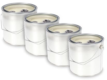 KRISTEN Boîte de feu - 2,5 l - Lot de 4 - Pack économique - Torche de jardin, bougie de jardin, décoration de jardin