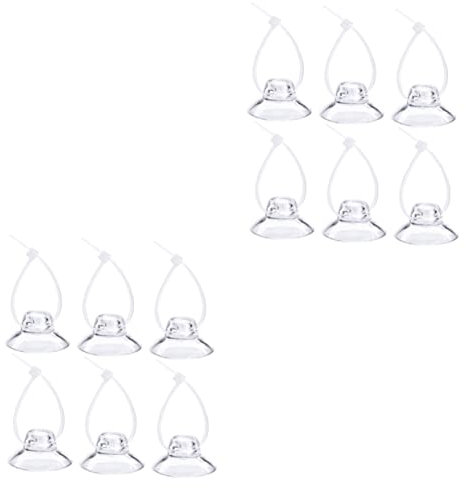 BESPORTBLE 32 STK Fenstersaugnäpfe Rack-aufhänger Wandaufhänger Saugnapf Ohne Haken Kabelbinder Clip-saugnapf Aquariumdekorationen Groß Saugnäpfe Ohne Haken Bremssattel Saugnapf Clip-Haken