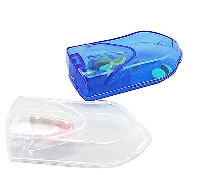FRCOLOR Juego De Cortador Y Divisor De Tabletas De 2 Piezas Con Estuche Compacto Seguro Para Uso Diario