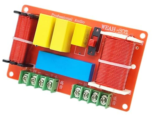 250 W 3-Wege-1-Höhen-2-Bass Hoch Niederfrequenz Teiler Für Lautsprecher Frequenzweichen Frequenzteiler Mit Einstellbaren Schaltern