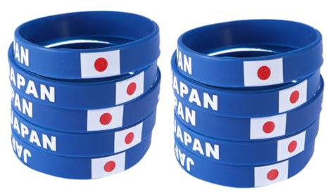 WRITWAA 10pezzi Braccialetto in Silicone Cinturino Da Polso in Silicone Cinturino Sportivo Anelli Da Mano Anelli Da Mano Sportivi in Per Uomo e Donna Come Regalo