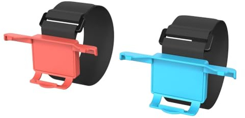 Générique 2 Pcs Bracelets pour Switch 2 J-Con Controller Bracelet de danse ajustable Bracelet de danse confortable et respirant pour Switch 2 J-Con Controller