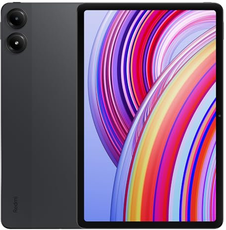 XIAOMI Redmi Pad Pro 5G Tablet 8GB + 256GB, 120Hz, 2,5K, 12,1-Zoll-Bildschirm, Schwarz (Ladegerät enthalten)