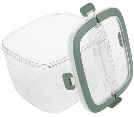 Zerodeko Seau à Glace Transparent Plastique avec Poignée Seau à Boissons pour Parties Bars et Cocktails Conteneur à Glace Pratique pour Vin et Bière Conception Robuste et Facile à Nettoyer