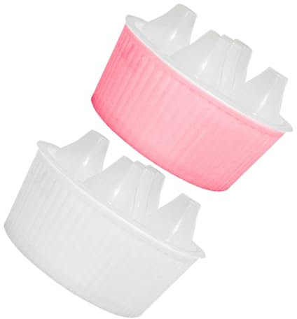 Happyyami 2pcs Hydroponic Plant Pots Narcissus Planter with Water Level Indicator for Indoor Succulents and Bulbs for Tulips Hyacinths and Daffodils
