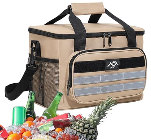 Boîte à Lunch Isotherme - Boîte Repas Isotherme,Sac de Transport Alimentaire Portable Grande Capacité Étanche pour Randonnée Camping Allaitement Travail Voyage Pique-Nique Barbecue