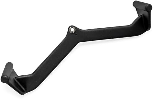 GreenWhim Lat Pulldown Bar Set V Bar Cable Attachments for Pulley Machine, Back and Arm Strength Training Handles for Home Gym Fitness Equipment (Single Bar)