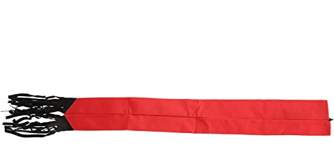 Xiuganpo Wetterbeständiger Pferdeschutz, Leichte Schutzhülle mit Fransen, Pferdeschutztasche für Extra Lange Pflege (Rot)
