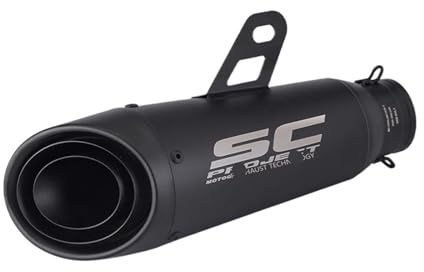 Tubo Di Scarico Universale Per Moto Da 51 Mm SC Con DB Killer GP-Project Per Ya&maha R6 R15 R1 R3 MT07 Tmax155 XMAX GSX250 Pcx125 tubi scaricos