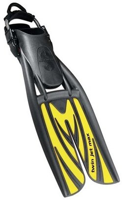 SCUBAPRO Twin Jet Max - Geräteflosse (gelb) XL (ab 46/47)
