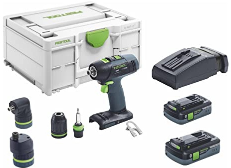 Festool Akku-Bohrschrauber T 18+3 HPC 4,0 I-Set im Systainer
