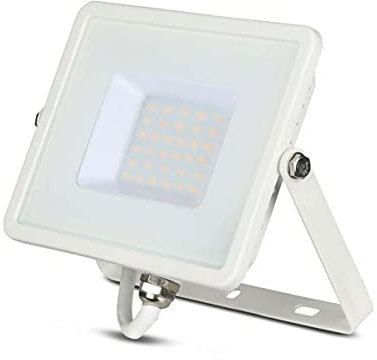 Projecteur LED extérieur IP65, projecteur LED Flood Slim, couleur blanc (4000K, 30W 178X152X28mm 2400LM)