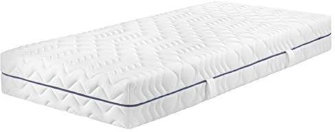 Badenia Bettcomfort Trendline BT1000 7-zoner, 1 000 tunnficka fjädermadrass, Stiftung Warentest testbetyg GUT-utgåva 10/2021, hårdhet 2 (H2 – mjuk), 140 x 200 cm, Öko-Tex certifierad,