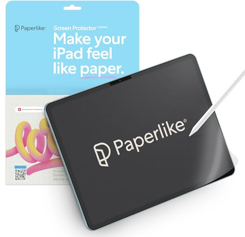 Paperlike Protecteur d'écran (Modèle Précédent) 2x pour iPad Air 13” (2024 & 2025) pour une expérience d’écriture authentique