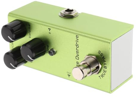 UPKOCH Mini-gitarreneffektpedal mit Eq Verzerrung Übersteuerung Chorus und Analogem Delay Kompaktes Design für Musiker Benutzerfreundliche Oberfläche für Einfache Klanganpassungen