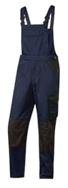 Parkside Herren Arbeitslatzhose gefüttert wasserabweisend mit Taschen (DE/NL/SE/PL, Numerisch, 56, Regular, Regular, Blau)