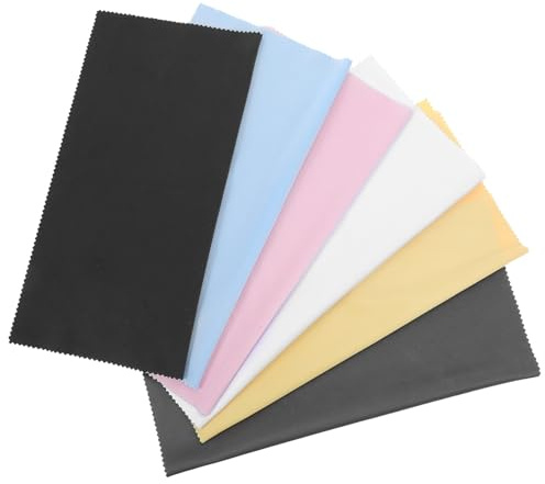 Anneome 6 Piezas Paños de Microfibra Extra Grandes Unidades Paños Reutilizables y Lavables para Limpieza sin Rayas Pantallas Espejos Cristales Gafas y Electrodomésticos