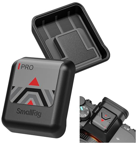 SMALLRIG Lot de 2 Protections pour Griffe Flash, Capuchons de Protection pour Sony A1 / A1 II / A9 III / A7 IV / A7 V / A7R V / A7S III / A7R IV, noir - 5494