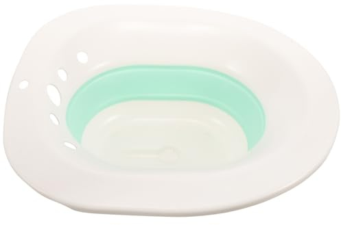 GANAZONO Bidet Portatile Pieghevole in Pp e Tpr per Uso Domestico, Design Salvaspazio per Donne e Donne in Gravidanza, Vasca da Bagno per Sedute Igieniche Comode