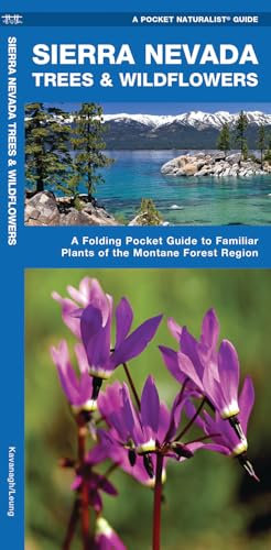 Sierra Nevada Trees & Wildflowers: A Folding Pocket Guide to Familiar Plants of the Montane Forest Region (Pocket Naturalist Guide Series)