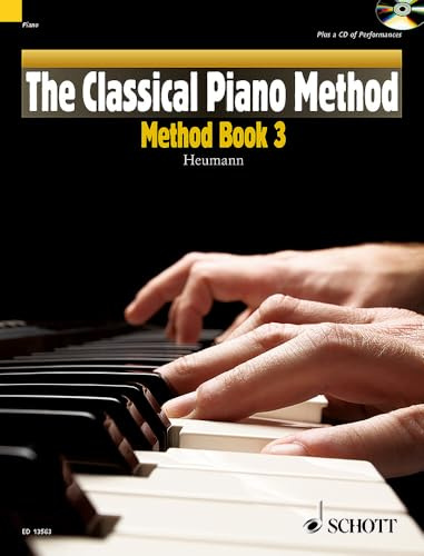 The classical piano method 3 piano +cd: Method Book 3